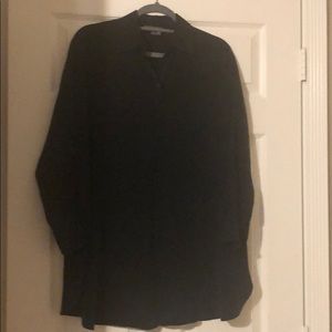 Vince Button Down Silk Shirt